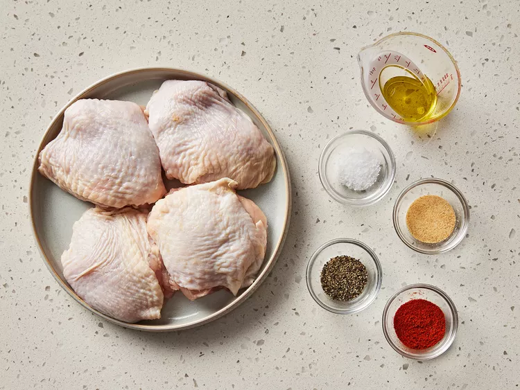 Air Fryer Chicken Thighs