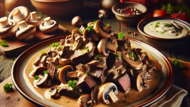 Beef Stroganoff