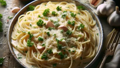 Creamy Garlic Pasta