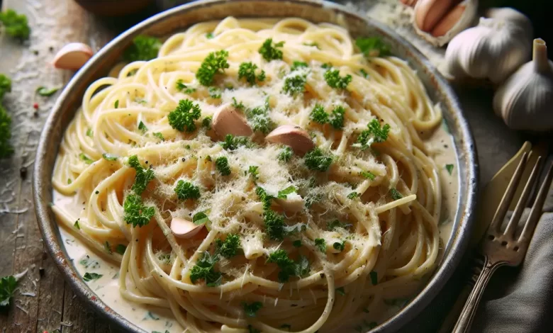 Creamy Garlic Pasta