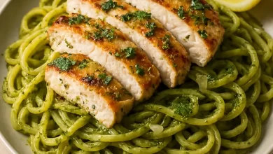 Pesto Pasta with Chicken
