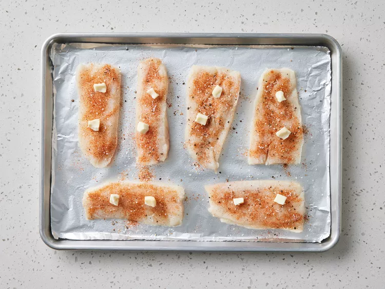 Simple Broiled Haddock