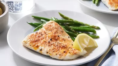 Simple Broiled Haddock