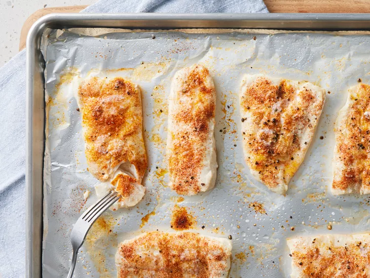 Simple Broiled Haddock