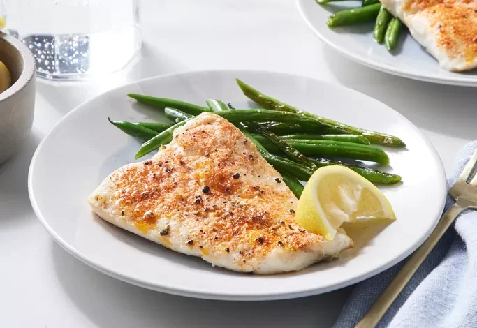 Simple Broiled Haddock