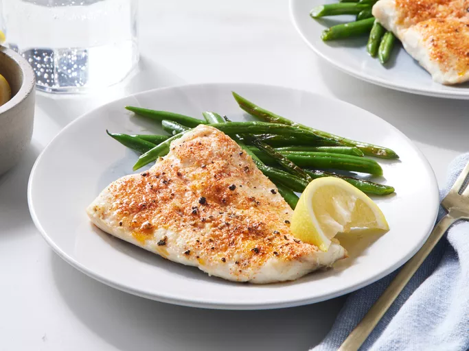Simple Broiled Haddock