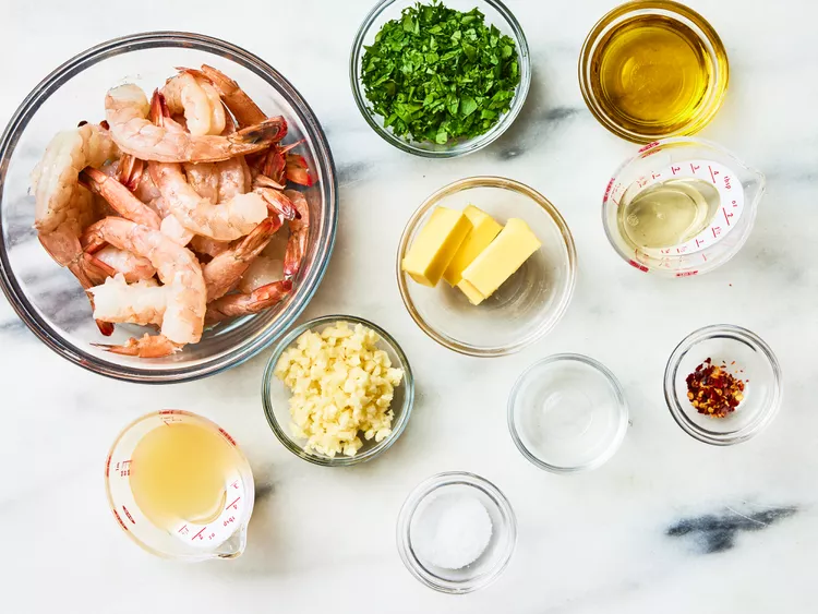 Simple Garlic Shrimp