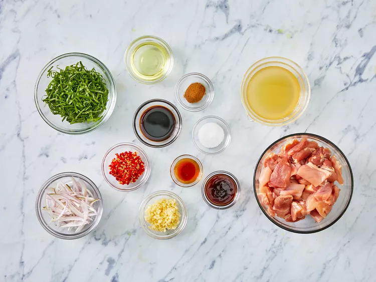 Spicy Thai Basil Chicken