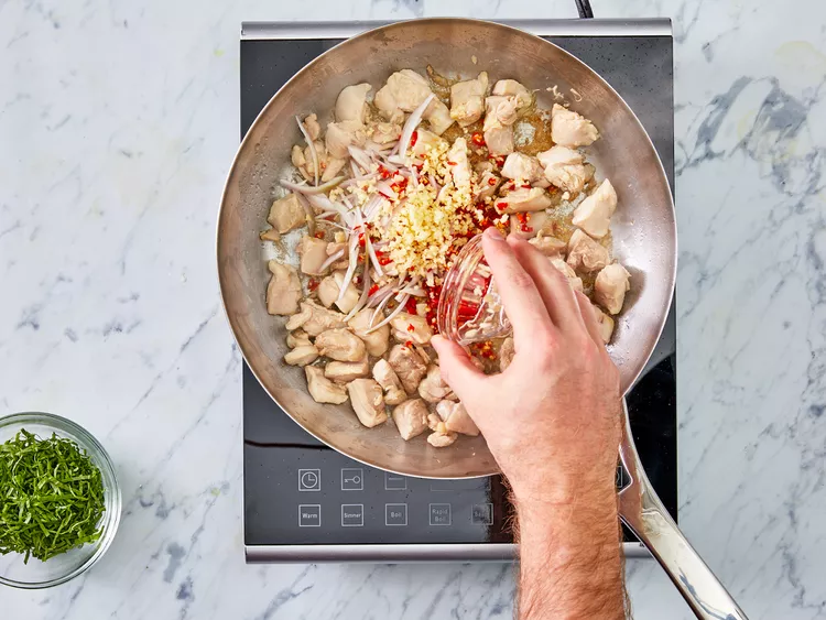 Spicy Thai Basil Chicken