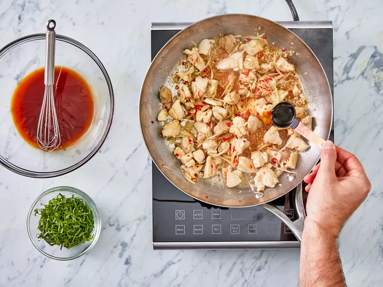Spicy Thai Basil Chicken